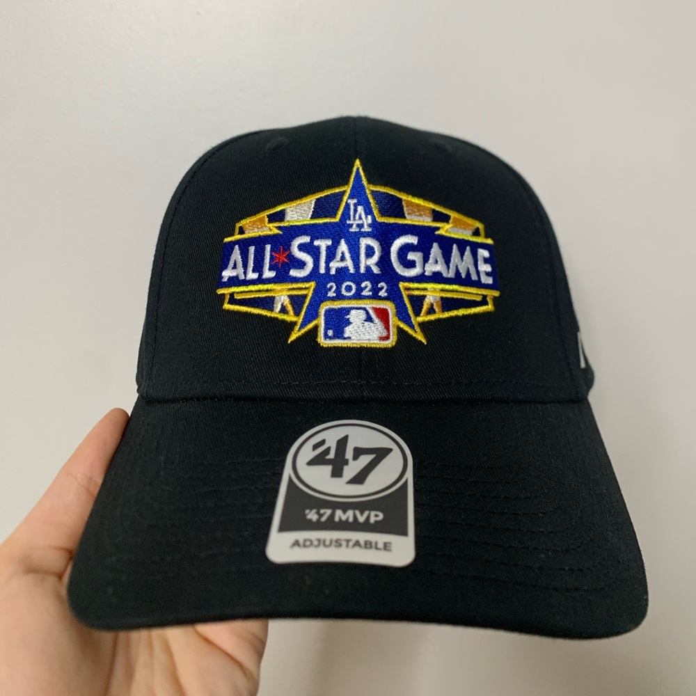 Los Angeles Dodgers '47 2022 MLB All-Star Game Clean Up Adjustable Hat-Black